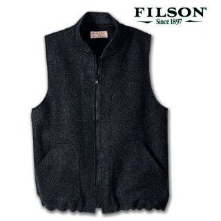 フィルソン マッキーノ ウールベスト（ブラック）38/Filson