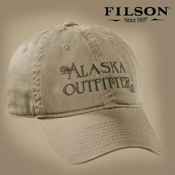 フィルソン アラスカ アウトフィッターズ キャップ（タン）/Filson Cap キャップ