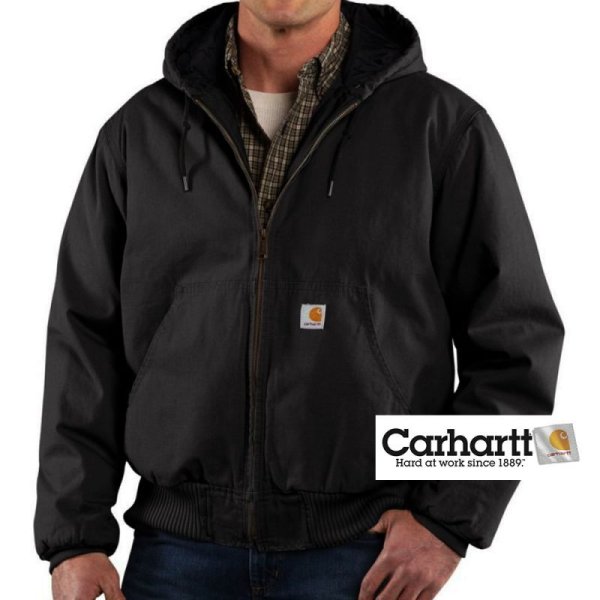 カーハート リップストップ アクティブ ジャケット（ブラック）S/Carhartt Ripstop Active Jacket アウターウェア