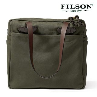 フィルソン トートバッグ シェルタークロス オイルフィニッシュ ウェットランズカモxブライドルレザー/Filson Tote Bag  Advantage Wetlands Camouflage バッグ・ポーチ・小物ケース・キーパー