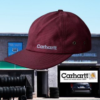 カーハート ロゴ ウール ワークキャップ（ダークレッド）/Carhartt