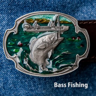 クラムライン アウトドア ベルト バックル バス/Crumrine Belt Buckle Bass ウエスタンベルト・バックル