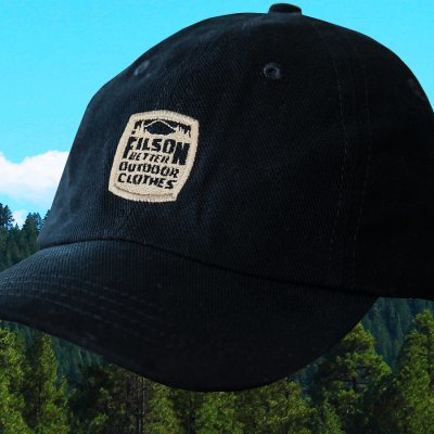 画像2: フィルソン キャップ FILSON BETTER OUTDOOR CLOTHES（ネイビー）/Filson Baseball Cap(Navy)