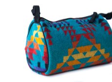 画像2: ペンドルトン トラベル キット バッグ・ドップ バッグ（ターコイズ・イエロー・レッド・パープル）/Pendleton Travel Kit Dopp Bag With Strap (2)