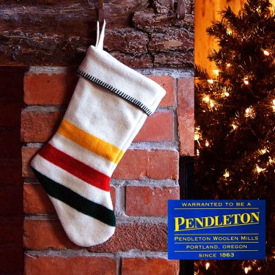 画像1: ペンドルトン ナショナルパーク クリスマス ストッキング（グレイシャー国立公園）/Pendleton Christmas Stocking(Glacier National Park)