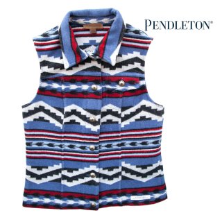 ペンドルトン U.S.A ヴァ－ジン ウール ベスト（チャコール・ブルー）/Pendleton U.S.A Virgin Wool Vest  Pinetop(Charcoal/Blue) ベスト