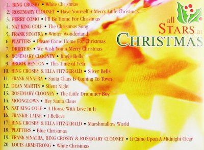 画像2: クリスマス 音楽 CD オールスター クリスマス/Audio CD all STARS at Christmas