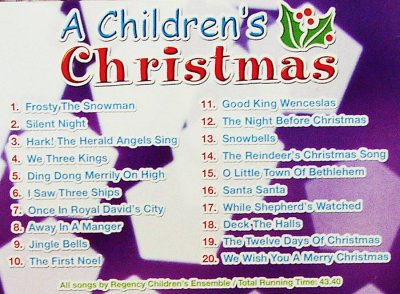 画像3: クリスマス 音楽CD 子供たちのクリスマス/Audio CD A Children's Christmas