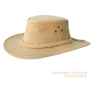 クラッシャブル＆ロールアップ ウールフェルト ハット（オリーブブラウン）XL（60cm〜ラージ63cm）/Double S Crushable  Felt Hat ウールハット・レザーハット・コットンハット