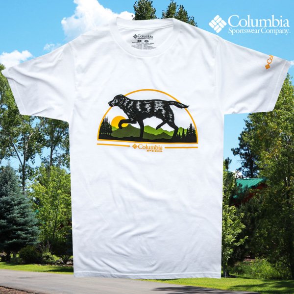 コロンビア ドッグ 半袖 Tシャツ（ホワイト）/Columbia Sportswear T-shirt(Dog/White) 半袖シャツ・Tシャツ