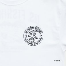 画像3: アメリカン フィッシング 星条旗 半袖 Tシャツ（ホワイト）M/U.S. Fishing Short Sleeve T-shirt(White) (3)