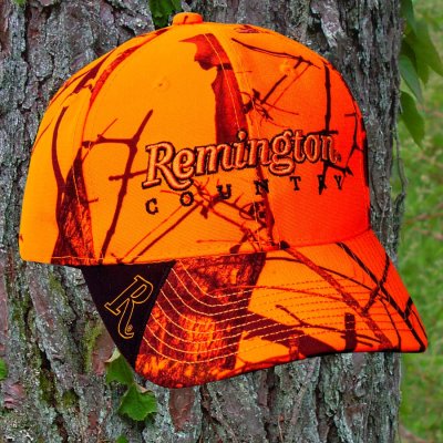 画像1: レミントン カントリー カモ キャップ（ブレイズオレンジ・ブラック）/Remington Country Cap(Blaze Orange/Black)