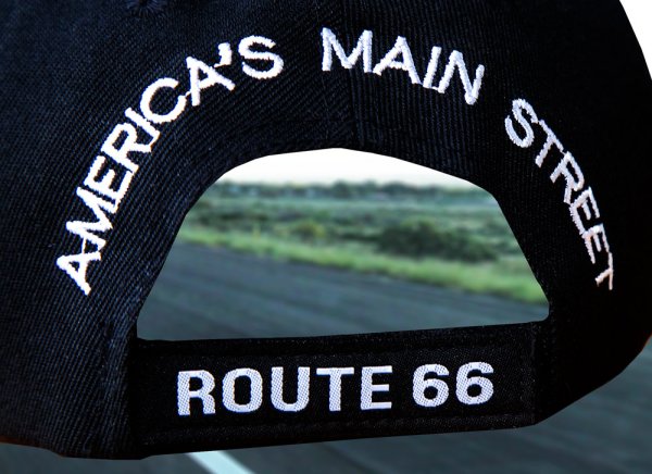 ルート66 キャップ(ブラック )/Route 66 CAP Mother Road(Black)