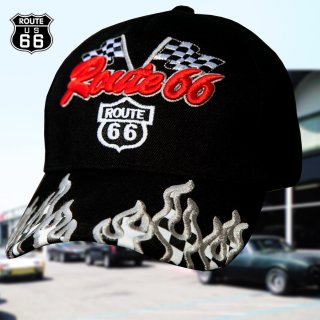 ルート66 キャップ（ブラック ）/Route 66 Cap Mother Road(Black) キャップ