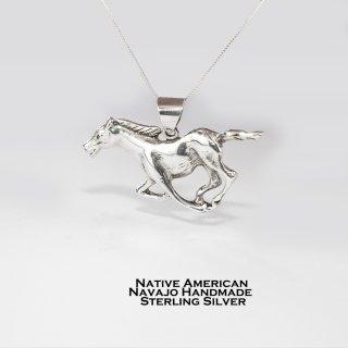 ホース 馬 ネイティブアメリカン ナバホ族 スターリングシルバー ブローチ/Native American Navajo Sterling  Silver Horse Brooch ペンダント・ネックレス・ブローチ・ターコイズ石・ジュエリーパーツ