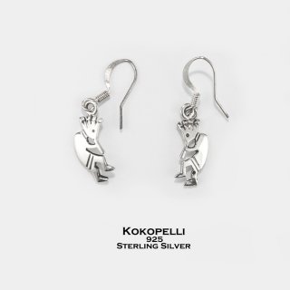 ココペリ スターリングシルバー ターコイズ ペンダント/Kokopelli Sterling Silver Turquoise Pendant  ペンダント・ネックレス・ブローチ・ターコイズ石・ジュエリーパーツ