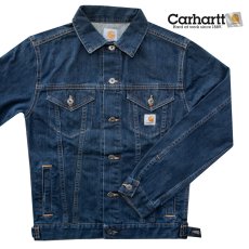 画像1: カーハート デニム ジャケット（デニム）S/Carhartt Jean Jacket (Denim) (1)