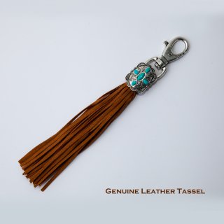 アメリカインディアン ナバホ族 ハンドメイド ビーズ キーホルダー アクセサリー（フリンジつき）/Navajo Beaded Keychain  w/Fringe キーホルダー・キーケース・ストラップ