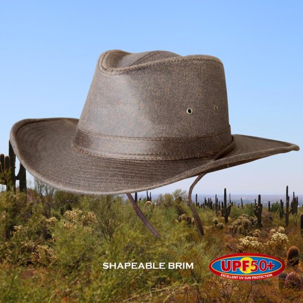 DPC ドーフマン パシフィック UPF50+ アウトドア ハット(ブラウン)/Dorfman Pacific OUTDOOR Hat(Brown)