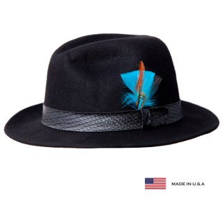 ペンドルトン クラシック フェドラ ハット（ダークグレー）L/Pendleton Classic Fedora Hat Dark Grey ウールハット ・レザーハット・コットンハット