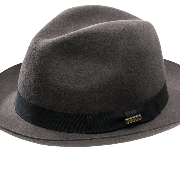 ペンドルトン クラシック フェドラ ハット（ダークグレー）L/Pendleton Classic Fedora Hat Dark Grey ウールハット ・レザーハット・コットンハット