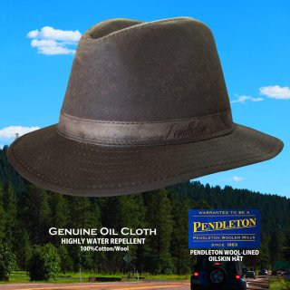 ペンドルトン クラシック フェドラ ハット（ダークグレー）L/Pendleton Classic Fedora Hat Dark Grey ウールハット ・レザーハット・コットンハット