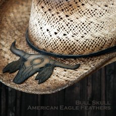 画像3: ブルハイド ウエスタン ストローハット カレイジャス（ブラウン）/Bullhide Western Straw Hat Courageous(Brown) (3)