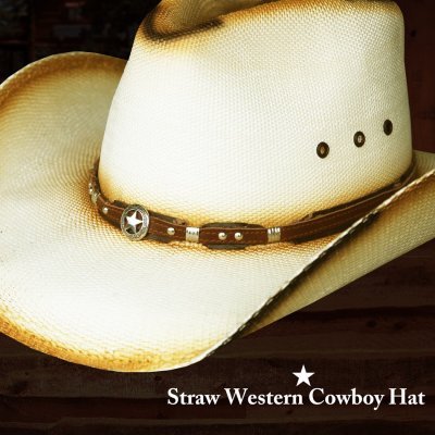 画像2: ブルハイド  ローンスター ウエスタン ストロー カウボーイ ハット（ナチュラル）/Bullhide Straw Western Cowboy Hat