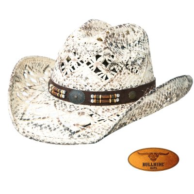 画像1: ブルハイド ウエスタン ストロー カウガール ハット ガールネクストドア（ナチュラル・ブラウン）M/Bullhide Straw Cowgirl Hat Girl Next Door(Natural/Brown)