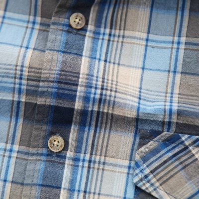 画像1: ペンドルトン 半袖 シャツ（ブルー）L/Pendleton Short Sleeve Shirt(Blue)