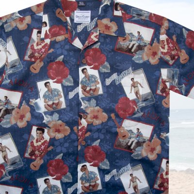 画像2: エルヴィス プレスリー ブルーハワイ ハワイアンシャツ キャンプシャツ/Elvis Presley Blue Hawaii Camp Hawaiian Shirt 