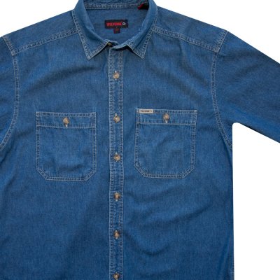 画像2: ウルヴァリン 半袖 デニム シャツ/Wolverine Shortsleeve Denim Shirt