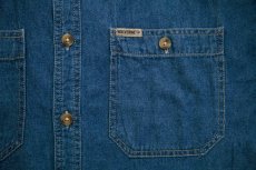 画像2: ウルヴァリン 半袖 デニム シャツ/Wolverine Shortsleeve Denim Shirt (2)