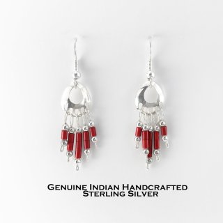 ベア パウ 熊の手 インディアンジュエリー アメリカ 先住民族 ナバホ族 スターリングシルバー オパール ピアス/Navajo Sterling  Silver&Opal Bear Paw Earrings ピアス・イヤリング・バレッタ・ヘアーゴム・カチューシャ