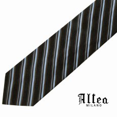 画像1: ITALY. MILANO アルテア製 高級 ネクタイ（ネイビーヘザーマルチ）/Altea Necktie Navy Heather Multi (1)