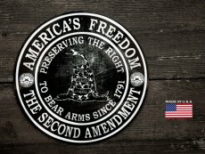 画像2: アメリカ製 ティンサイン メタルサイン アメリカズ フリーダム /Metal Sign Americas Freedom (2)