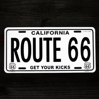 カリフォルニア California ナンバープレート・アメリカ ライセンスプレート/California License Plates ウォールデコ