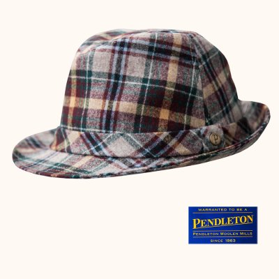 画像1: ペンドルトン バージン ウール ハット（ステート オブ オレゴン タータン）/Pendleton Wool Hat(State Of Oregon Tartan)