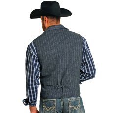 画像2: パンハンドルスリム パウダーリバー ウールベスト（ブルー）/Panhandle Slim Wool Vest(Blue) (2)