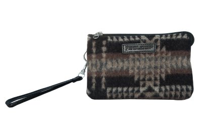 画像2: ペンドルトン スリーポケットキーパー ポーチ 小物入れ ブラックパゴサスプリングス/Pendleton Three-Pocket Keeper Black Pagosa Springs