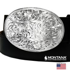 画像1: モンタナシルバースミス ベルト バックル ファンシー/Montana Silversmiths Belt Buckle Funcy (1)