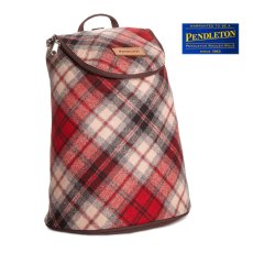 画像1: ペンドルトン バッグ バックパック（レッド・タンプラッド）/Pendleton Backpack(Red/Tan Plaid) (1)