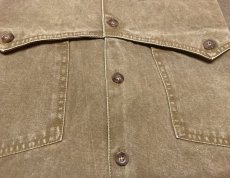 画像3: フロント&バックヨーク ウォッシュド コットン フィールド シャツ ブラウン S（身幅62cm）/Kakadu Washed Field Shirt (3)