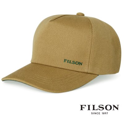 画像1: フィルソン ラギッドツイル フォレスター キャップ タン/Filson Rugged Twill Forester Cap Tan