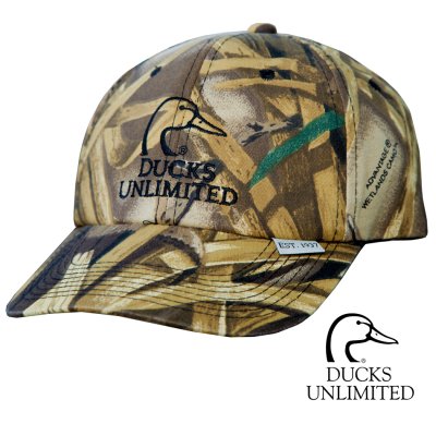 画像1: ダックス アンリミテッド アドバンテージ ウエットランズ カモ キャップ/Ducks Unlimited Cap Advantage Wetlands Camo