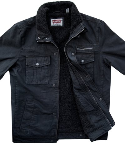 画像2: リーバイス 2ポケット クラシック トラッカー ジャケット（ブラック）S（身幅約56cm）/Levi's Two-Pocket Classic Trucker Jacket(Black)