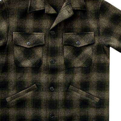 画像1: ペンドルトン ウール カントリーコート（グリーンxブラック）S/Pendleton Wool Coat(Green/Black)