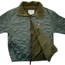 画像2: マカリスター フリースラインド キルテッド  ウェーダー＆フィールド ジャケット オリーブ S（身幅57cm）/McAlister Company Quilted Jacket Olive (2)