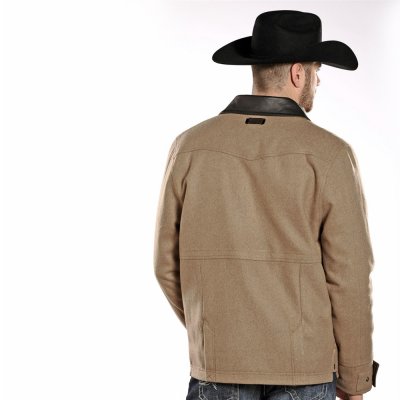 画像3: パンハンドルスリム パウダーリバーアウトフィッターズ  ウール ウエスタン コート（タン）/Panhandle Slim Powder River Outfitters Western Coat(Tan)