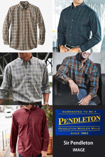 画像3: ペンドルトン サーペンドルトン ウールシャツ（ブルー・ホワイト・レッド）S/Pendleton Sir Pendleton Wool Shirt(Mackenzie Tartan）